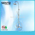 SENTO G-1A swivel stainless steel prefab bathroom shower